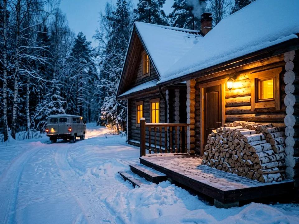 Круговая поленница holzhausen, Саратов, улица Лесная, 8В